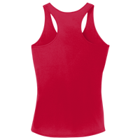 Sport Tek Women's PosiCharge ® Competitor Racerback Tank, True Red, Back view