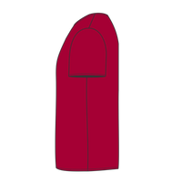 Sport Tek Youth CamoHex Tee, Deep Red, Youth Left Sleeve (Short) view