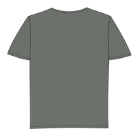 Sport Tek Youth Heather Contender Tee, Vintage Heather, Back view