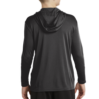 Sport Tek Youth PosiCharge ® Competitor Hooded Pullover, Black, Back view