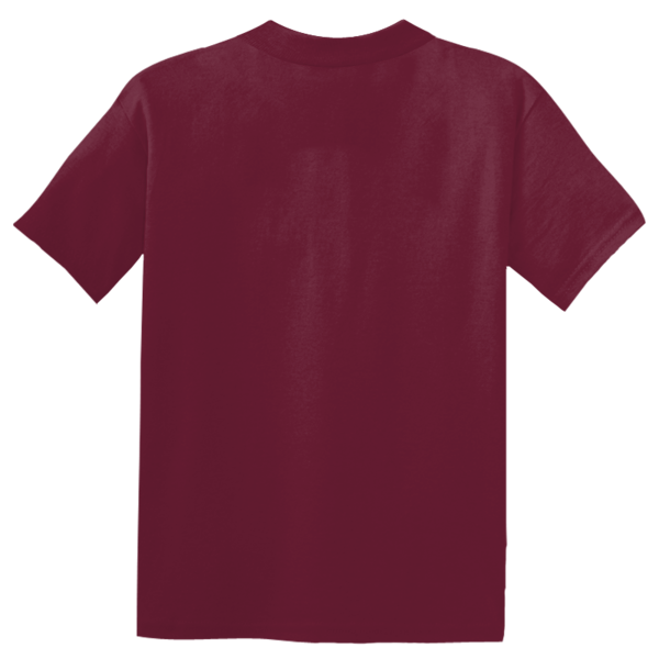 Sport Tek Youth PosiCharge ® Competitor Tee, Cardinal, Back view