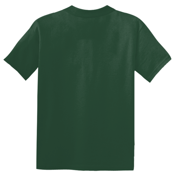 Sport Tek Youth PosiCharge ® Competitor Tee, Forest Green, Back view