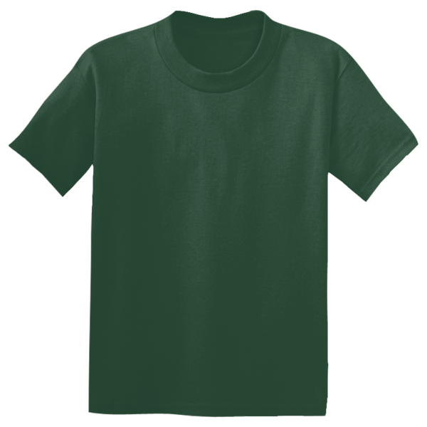 Sport Tek Youth PosiCharge ® Competitor Tee, Forest Green, Front view
