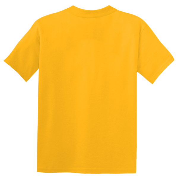 Sport Tek Youth PosiCharge ® Competitor Tee, Gold, Back view