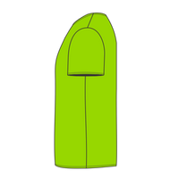 Sport Tek Youth PosiCharge ® Competitor Tee, Lime Shock, Left Sleeve (Short) view