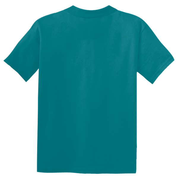 Sport Tek Youth PosiCharge ® Competitor Tee, Tropic Blue, Back view