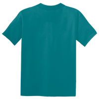 Sport Tek Youth PosiCharge ® Competitor Tee, Tropic Blue, Back view