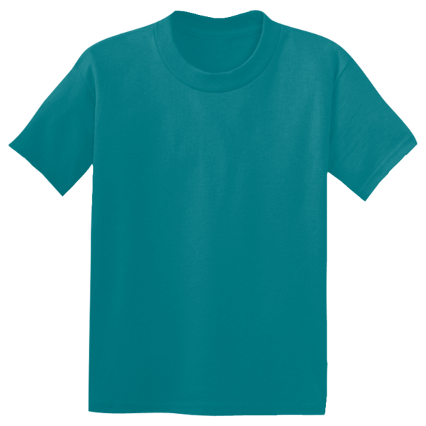 Sport Tek Youth PosiCharge ® Competitor Tee, Tropic Blue, Front view