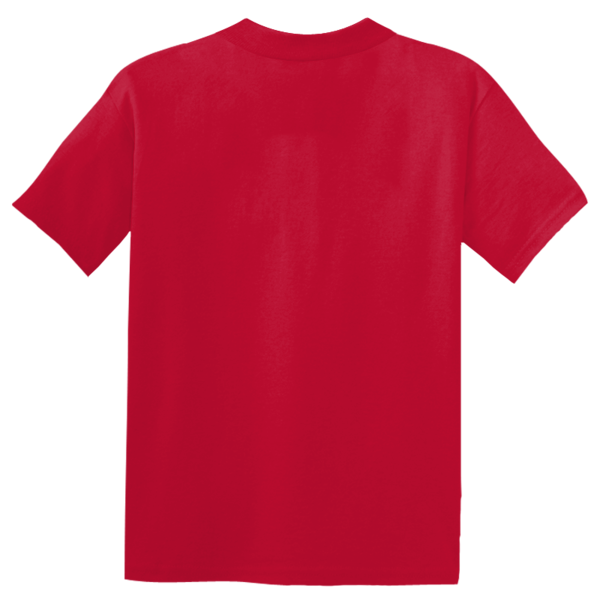 Sport Tek Youth PosiCharge ® Competitor Tee, True Red, Back view