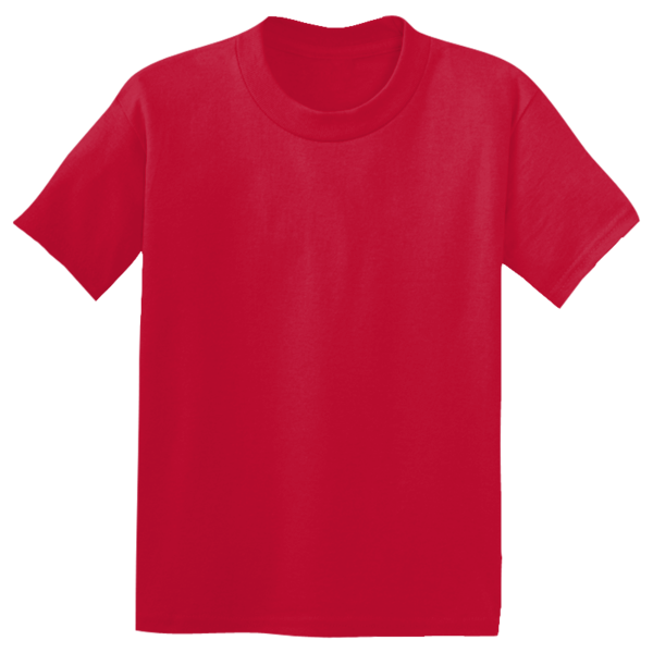 Sport Tek Youth PosiCharge ® Competitor Tee, True Red, Front view