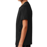 Sport Tek Youth Posi UV ® Pro Tee, Black, Left Sleeve view