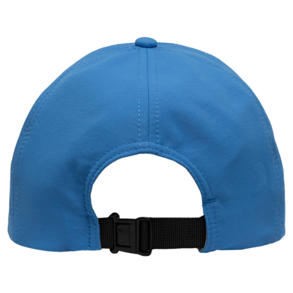 Sportsman Five-Panel Ripstop Cap, Azure Blue, Back view