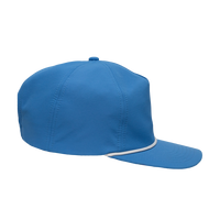 Sportsman Five-Panel Ripstop Cap, Azure Blue, Right Side view