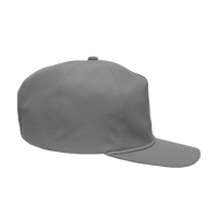 Sportsman Five-Panel Ripstop Cap, Grey, Right Side view