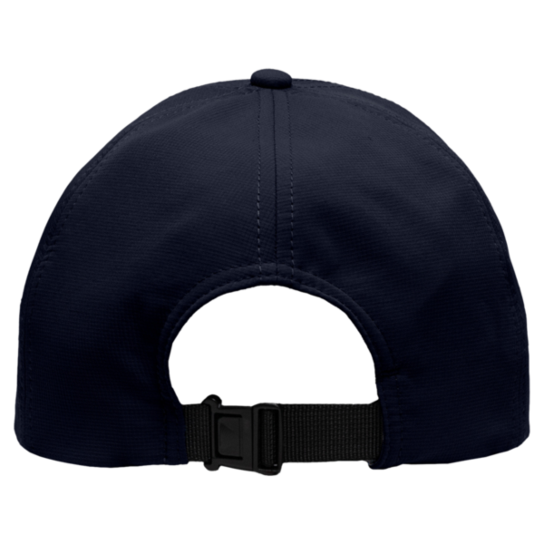Sportsman Five-Panel Ripstop Cap, Navy, Back view