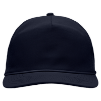 Sportsman Five-Panel Ripstop Cap, Navy, Front view