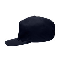 Sportsman Five-Panel Ripstop Cap, Navy, Left Side view