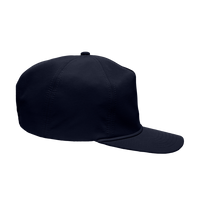 Sportsman Five-Panel Ripstop Cap, Navy, Right Side view