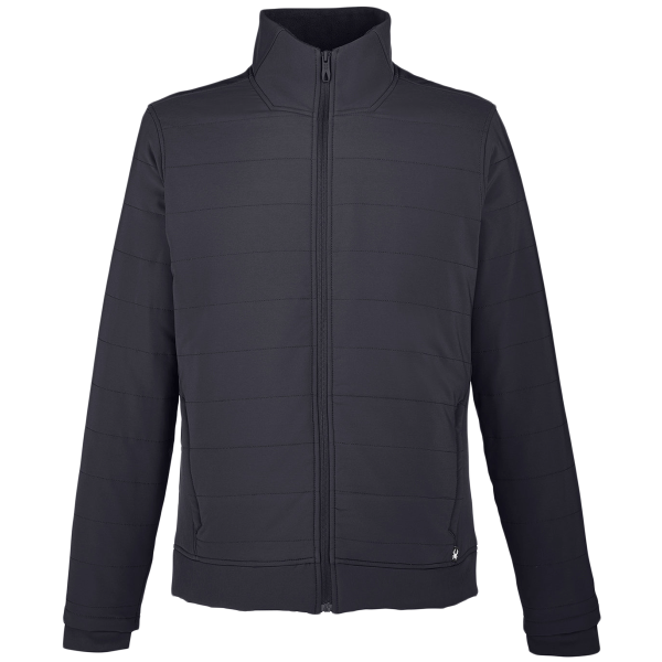 Spyder Men's Axis Insulated Jacket, Black, Front view