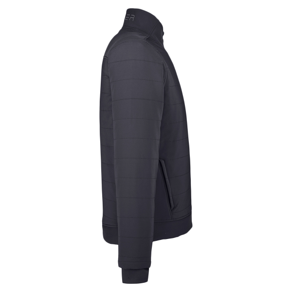 Spyder Men's Axis Insulated Jacket, Black, Right Sleeve view