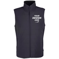 Spyder Men's Axis Insulated Vest, Black, Front view, Mockup