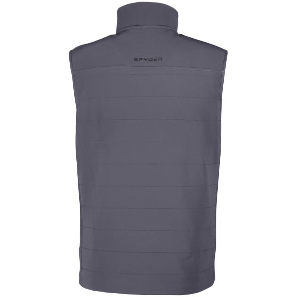Spyder Men's Axis Insulated Vest, Polar, Back view