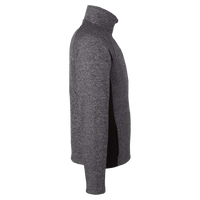 Spyder Men's Constant Full-Zip Sweater Fleece Jacket, Black Heather / Black, Right Sleeve view