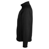 Spyder Men's Constant Full-Zip Sweater Fleece Jacket, Black / Red, Left Sleeve view