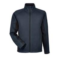 Spyder Men's Constant Full-Zip Sweater Fleece Jacket, Frontier / Black, Front view