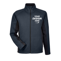 Spyder Men's Constant Full-Zip Sweater Fleece Jacket, Frontier / Black, Front view, Mockup