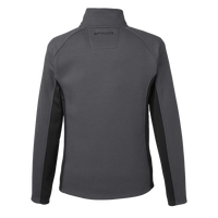 Spyder Men's Constant Full-Zip Sweater Fleece Jacket, Polar / Black, Back view