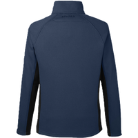 Spyder Men's Constant Half-Zip Sweater Fleece Pullover, Frontier / Black, Back view