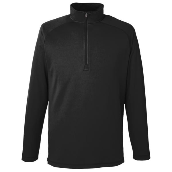Spyder Men's Freestyle Half-Zip Pullover, Black, Front view