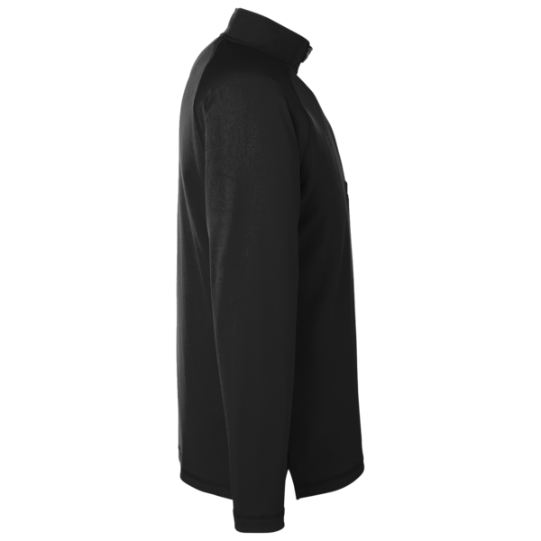 Spyder Men's Freestyle Half-Zip Pullover, Black, Right Sleeve view