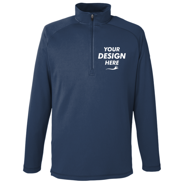 Spyder Men's Freestyle Half-Zip Pullover, Frontier, Front view, Mockup