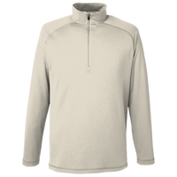 Spyder Men's Freestyle Half-Zip Pullover, Platinum, Front view