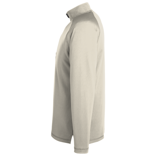Spyder Men's Freestyle Half-Zip Pullover, Platinum, Left Sleeve view