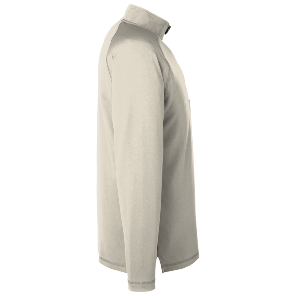 Spyder Men's Freestyle Half-Zip Pullover, Platinum, Right Sleeve view