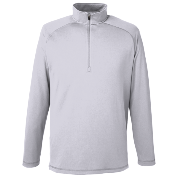 Spyder Men's Freestyle Half-Zip Pullover, White, Front view