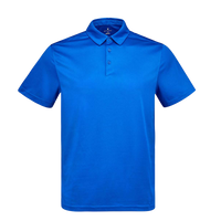 Spyder Men's Freestyle Polo, Electric Blue, Front view