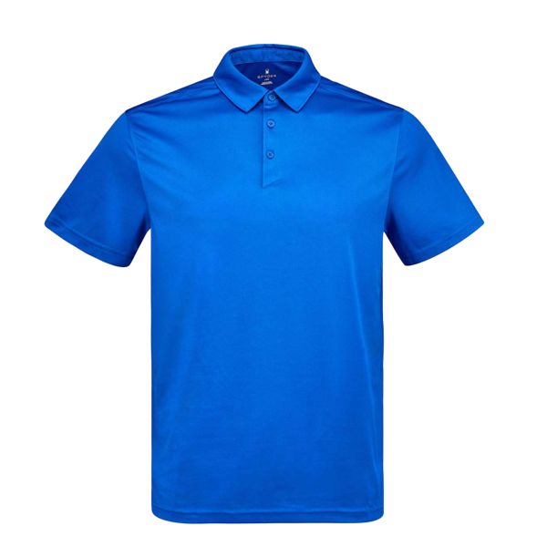 Spyder Men's Freestyle Polo, Electric Blue, Front view