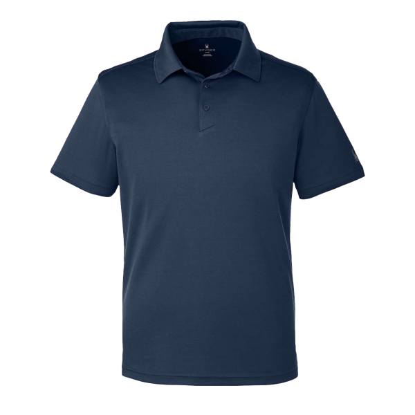 Spyder Men's Freestyle Polo, Frontier, Front view
