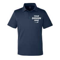 Spyder Men's Freestyle Polo, Frontier, Front view, Mockup
