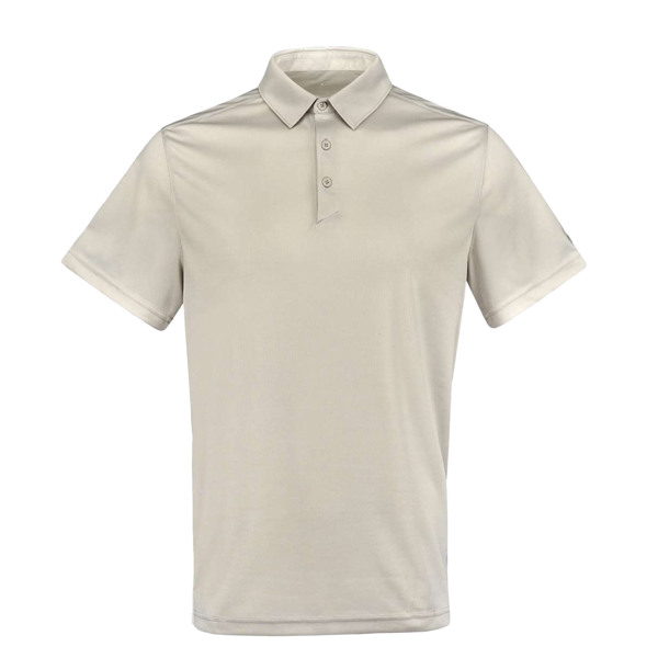 Spyder Men's Freestyle Polo, Platinum, Front view