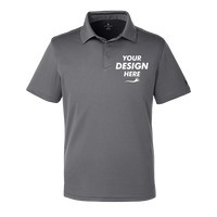 Spyder Men's Freestyle Polo, Polar, Front view, Mockup