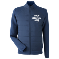 Spyder Men's Impact Full-Zip Jacket, Frontier, Front view, Mockup
