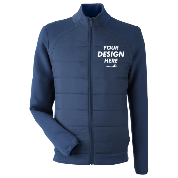Spyder Men's Impact Full-Zip Jacket, Frontier, Front view, Mockup