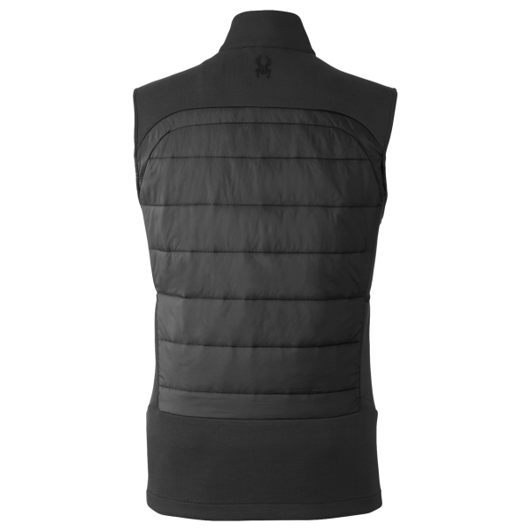 Spyder Men's Impact Vest, Black, Back view