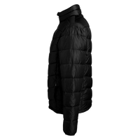 Spyder Men's Pelmo Insulated Puffer Jacket, Black / Red, Left Sleeve view