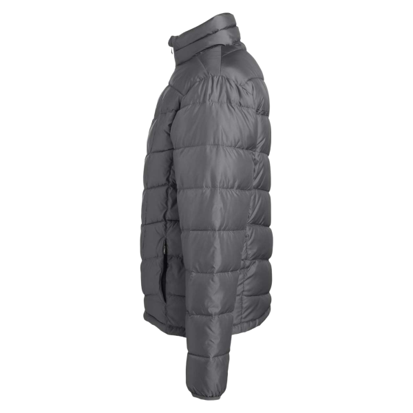 Spyder Men's Pelmo Insulated Puffer Jacket, Polar / Black, Left Sleeve view